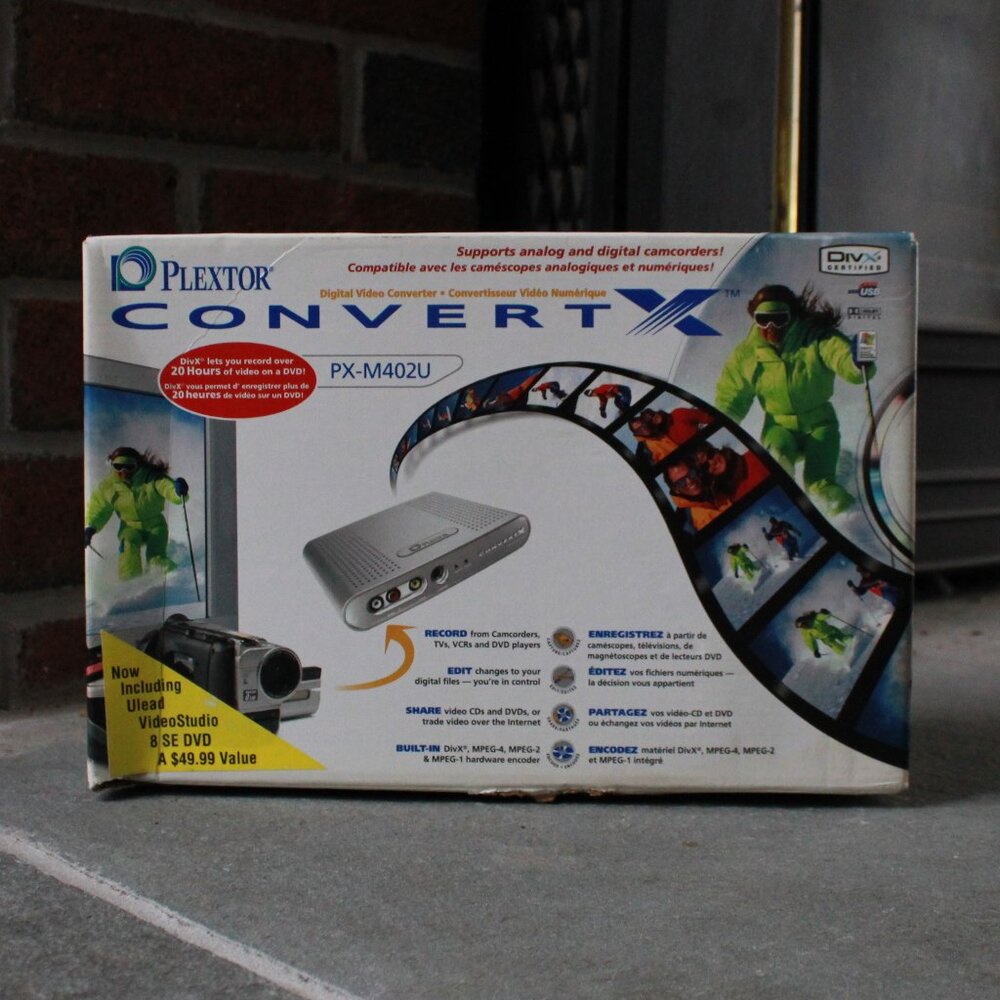 Plextor ConvertX Digital Video Converter, Editor, & Recorder